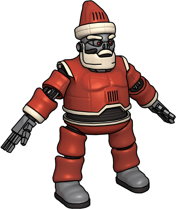 Evil Santa - Cartoon (626x736), Png Download