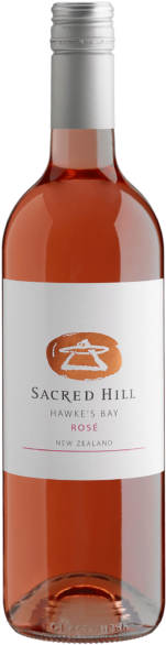 Orange Label Hawkes Bay Rose - Sacred Hill (200x616), Png Download