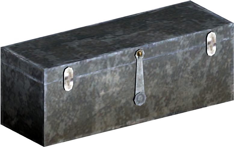 Footlocker - Fallout New Vegas Disassembled Weapons Shipment (873x546), Png Download