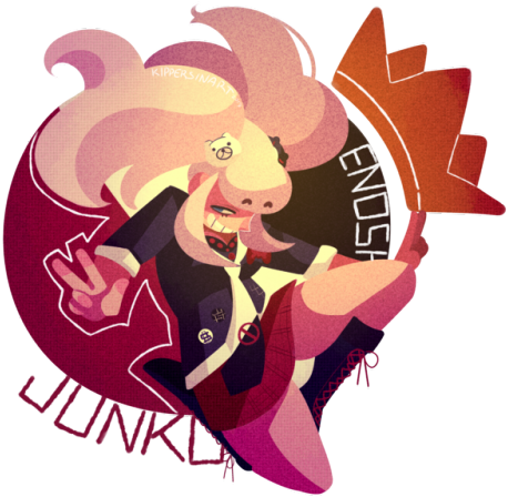 Junko I Lov U - T-shirt (500x500), Png Download