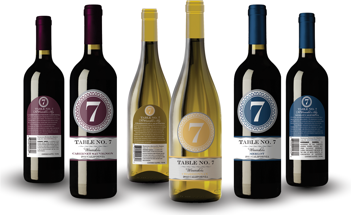 It Was At Table No - 7 Wine Brand (1224x792), Png Download