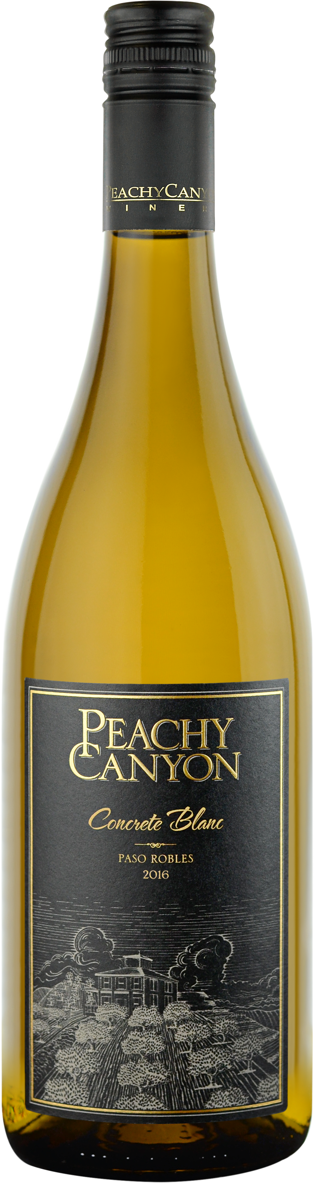 Jpg, Png - Peachy Canyon Petite Sirah 2014 Red Wine (1044x3928), Png Download