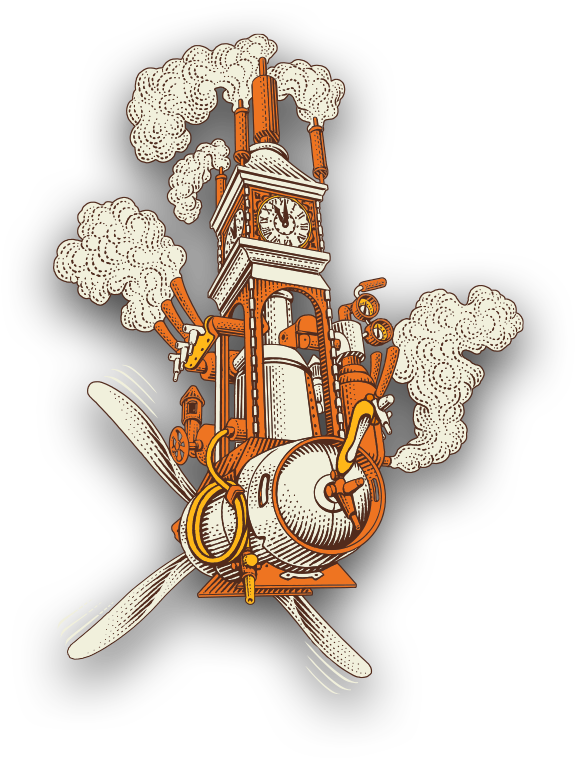 Steamworks Brewery (578x773), Png Download