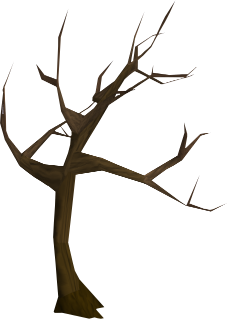Windswept Tree - Tree (454x639), Png Download