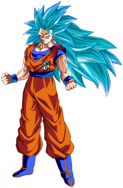 Goku Ssjb3 - Dragon Ball Goku Ssj3 (400x614), Png Download
