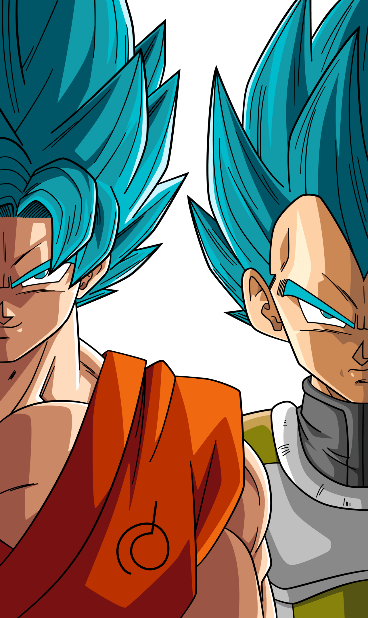 Goku Images *goku Super Saiyan God* Hd Wallpaper And - Ssb Goku And Vegeta (1280x2148), Png Download