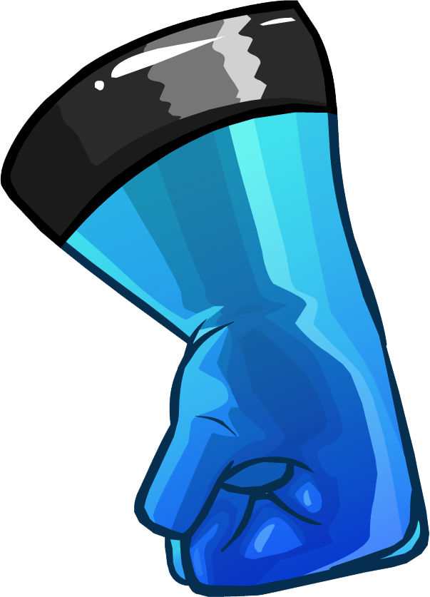 Force Wave Gloves Icons - Club Penguin Gloves (603x837), Png Download