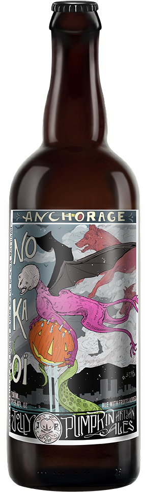 Web No Ka Oi Jp Bottle - Jolly Pumpkin & Anchorage Brewing ‘no Ka Oi’: Sour (356x1000), Png Download