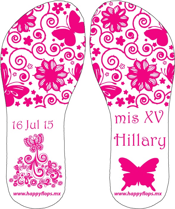 Sandalias Para Bodas, Sandalias Para Xv Años, Sandalias - Butterfly Pattern 1 Shower Curtain (676x705), Png Download