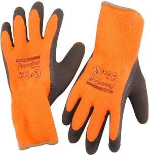 Fmp 133-1404 Power Grab Thermo Freezer Gloves - Fmp 133-1404 Freezer Gloves (power Grab Thermo), Thermal (400x437), Png Download