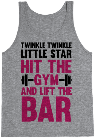 Twinkle Twinkle Little Star Hit The Gym And Lift The - Train Like All Might (484x484), Png Download