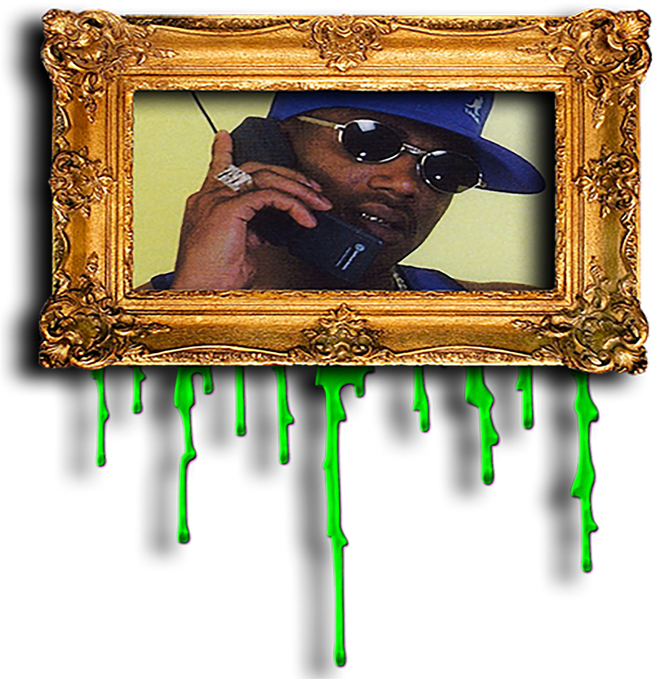 Hood Curator - Odd Future Tape (1400x1389), Png Download