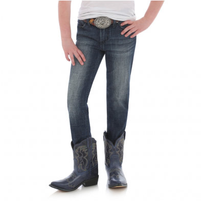 Wrangler® Girls' Dark Blue Skinny Jeans - Jeans (650x391), Png Download