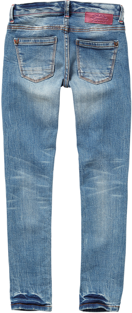 Vingino Skinny Jeans Amodien Denim - Jeans (424x1000), Png Download
