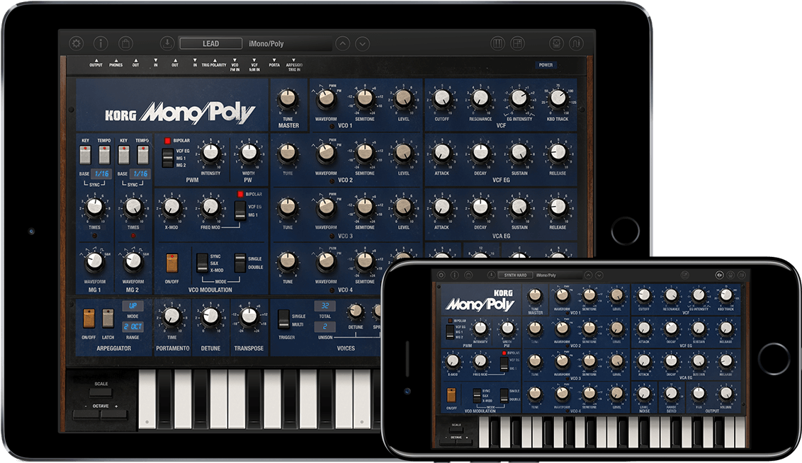 Korg's Mono/poly Synth Is Now An Ios App - Korg Mono Poly (1200x800), Png Download