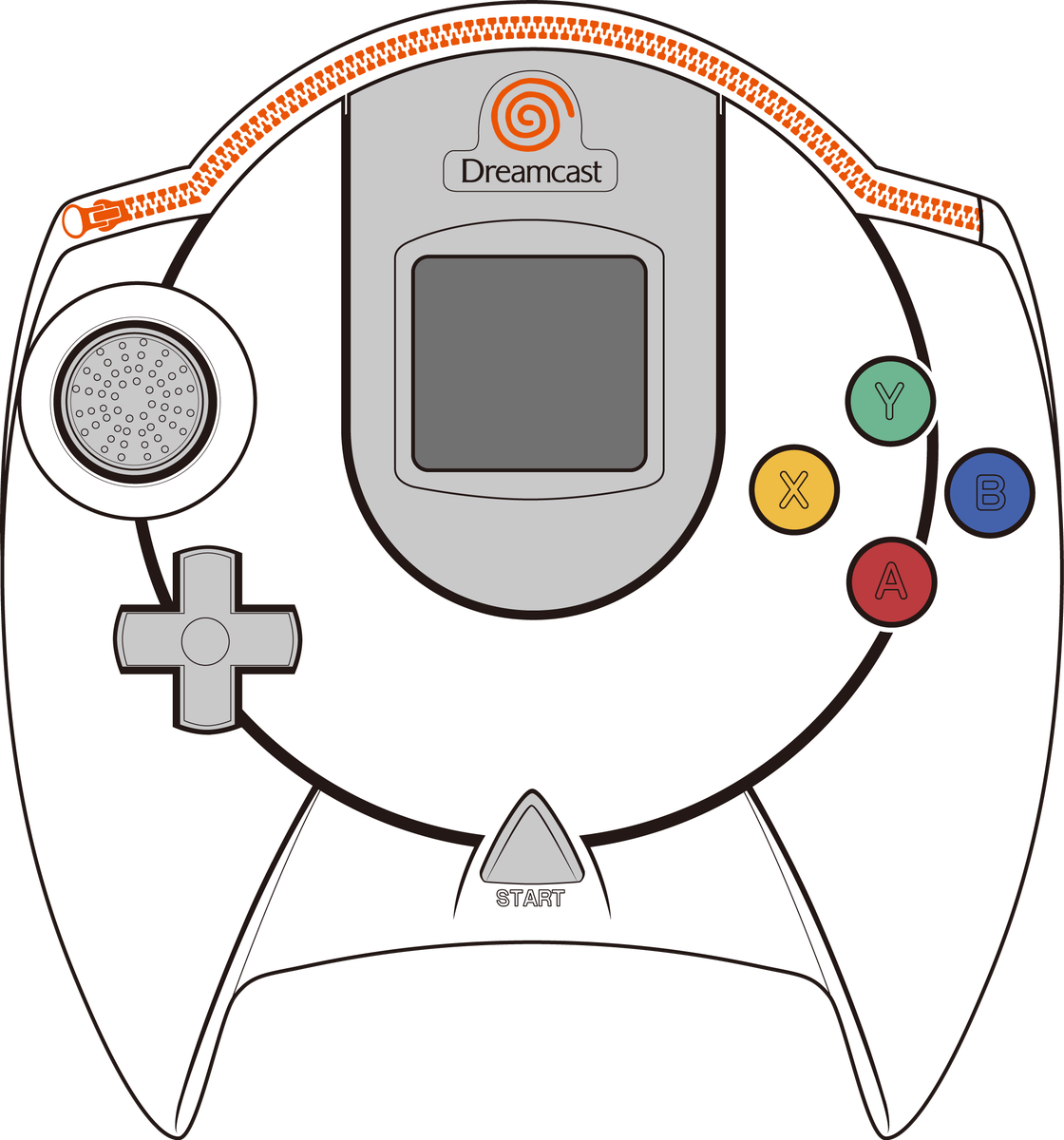 [view - Dreamcast (1120x1200), Png Download