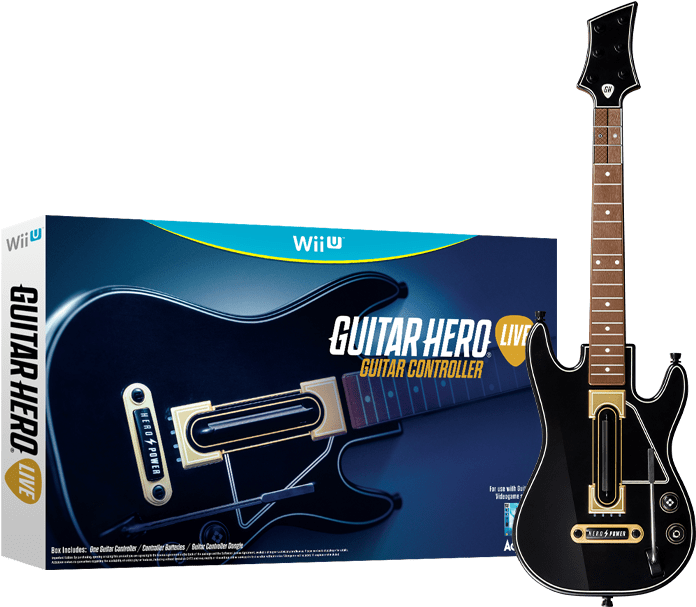 Guitar Hero Live Guitar Wii (1194x855), Png Download