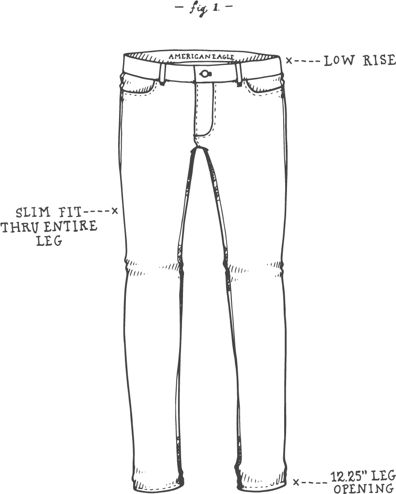 Shop All Skinny Jeans - Mens Skinny Jeans Flat (940x1104), Png Download