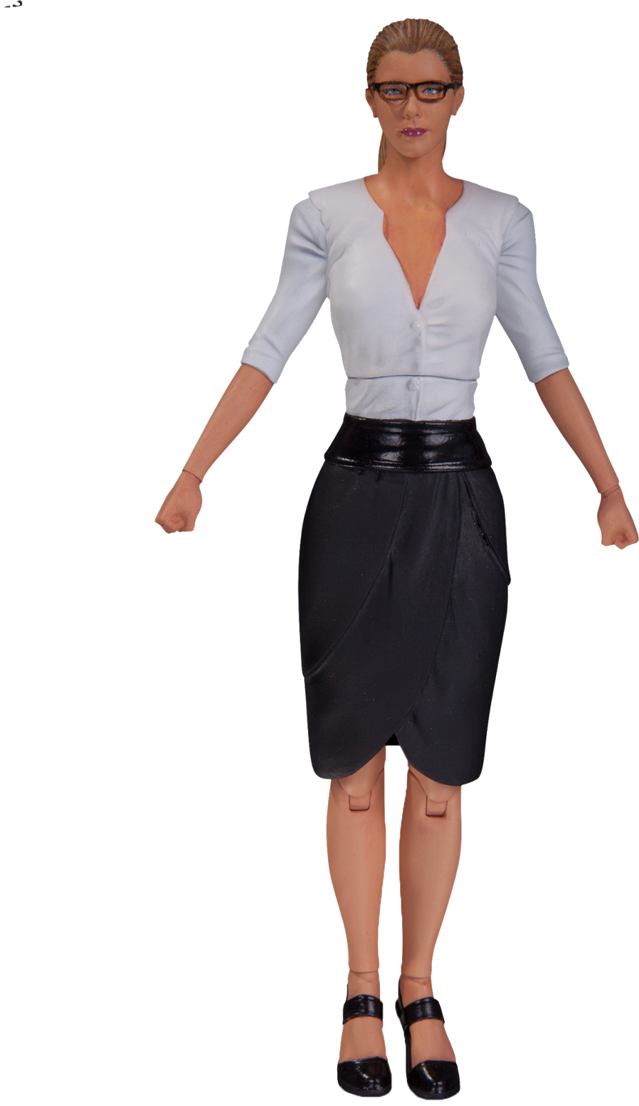 As Portrayed By Emily Bett Rickards In The Cw's "arrow" - Felicity Smoak Action Figure (925x1600), Png Download