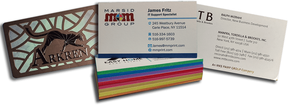 A Picture Premium Business Card Printing - Business Card (1000x365), Png Download