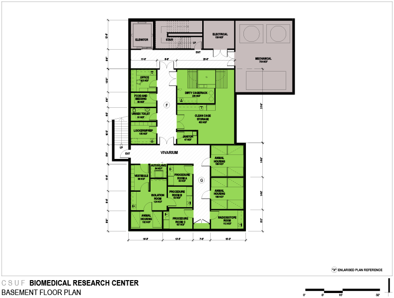 Csuf Behavioral - Floor Plan (793x600), Png Download