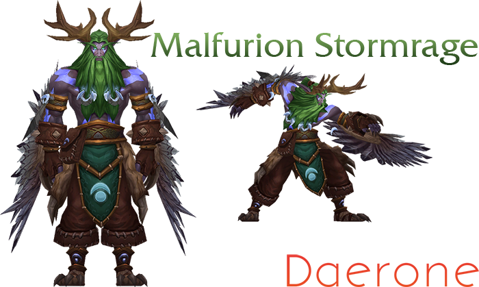 Malfurion Stormrage - Zip - Malfurion Stormrage Warcraft 3 Skin (700x419), Png Download