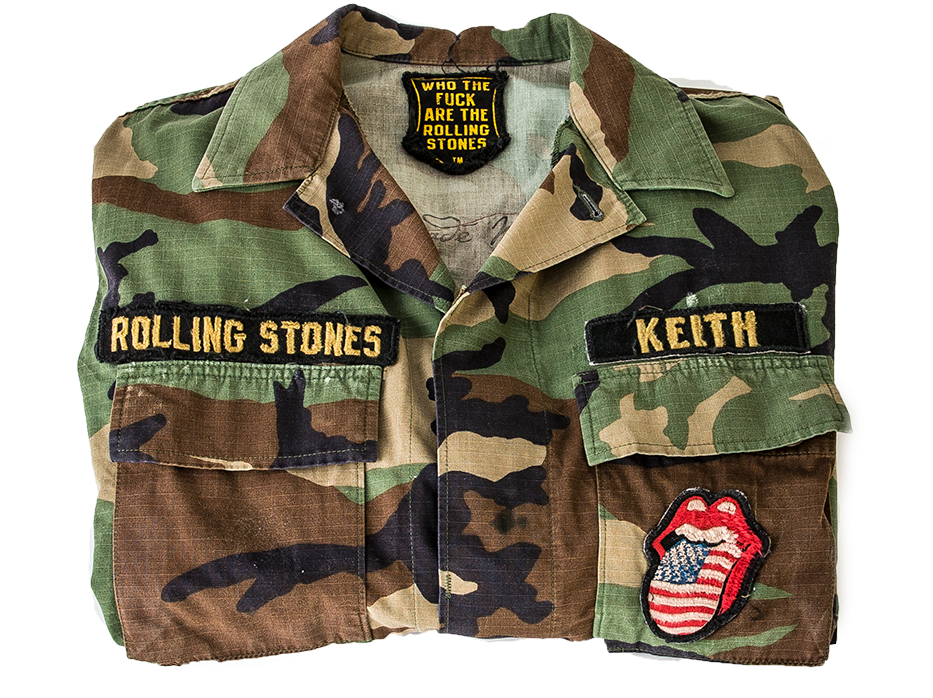 Rolling Stones Camo Jacket By Madeworn - Tahoe University (1000x1000), Png Download