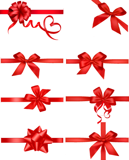 Christmas Ribbon Png - Ribbon Vector (416x514), Png Download