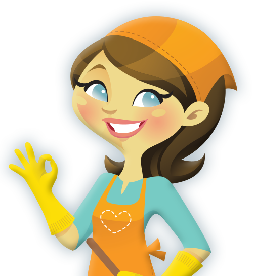 What Attributes Does A Fantastic Cleaning Supplies - Cleaning Lady Clip Art (502x545), Png Download