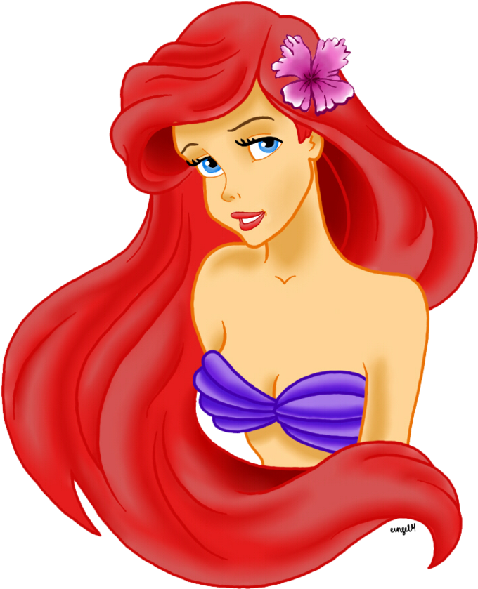 Png Image Information - Ariel The Little Mermaid (900x1245), Png Download