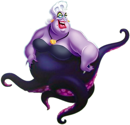 7 Curiosos Secretos De “la Sirenita” Que Te Harán Entender - Ursula Png (560x575), Png Download