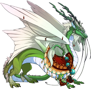 Malfurion & Tyrande´s Offspring I Gotta Love The Spekcle - Flight Rising Imperial Gray (350x350), Png Download