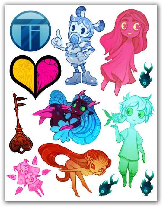 Tumblr Mns3ikcrnl1rtsbszo1 1280 - Ava's Demon Stickers (600x776), Png Download