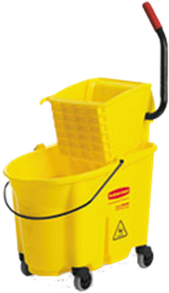 Cleaning Tools - Rubbermaid Mop Bucket (450x450), Png Download