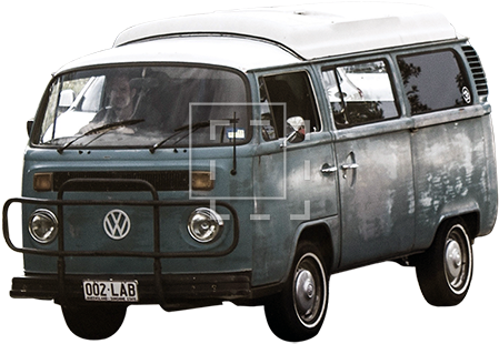 Vw Bus - Compact Van (450x450), Png Download