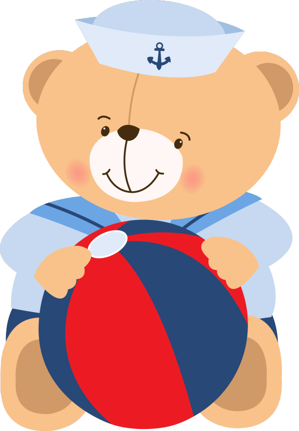 Marinheiro Urso Png - Ursinho Marinheiro Png (604x870), Png Download