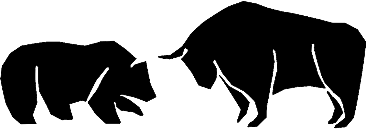 Urso Touro 1 - Bulls And Bears (960x480), Png Download