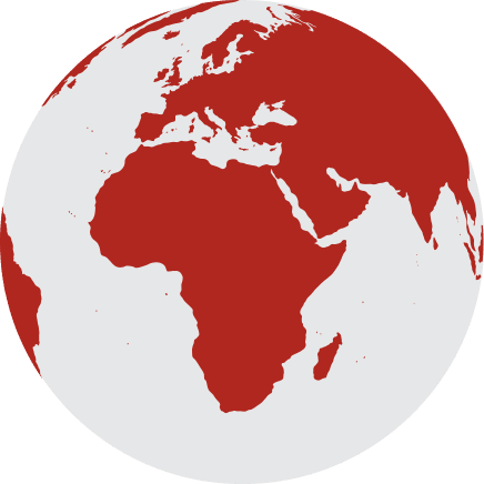 Cheetah - Globe Vector Africa (436x436), Png Download