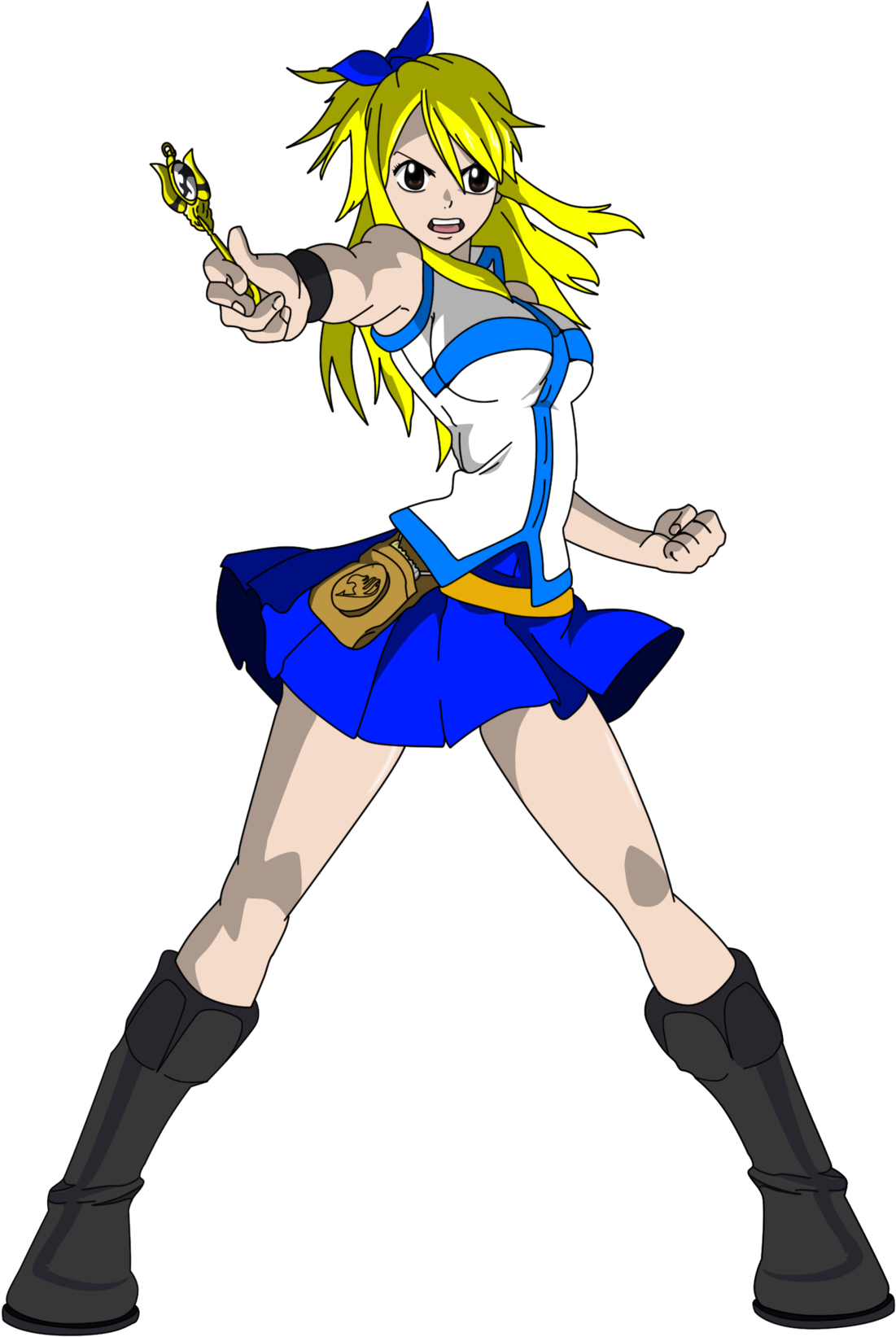 Fairy Tail Thinglink - Lucy Fairy Tail Png (1280x1649), Png Download