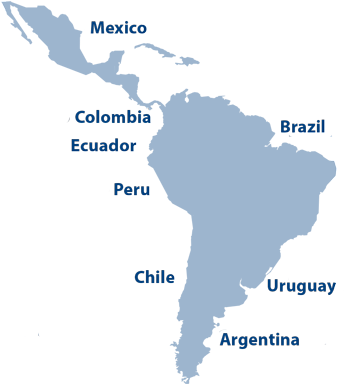 Ultratug Unit Composition Per Company / Country - Latin America (362x383), Png Download