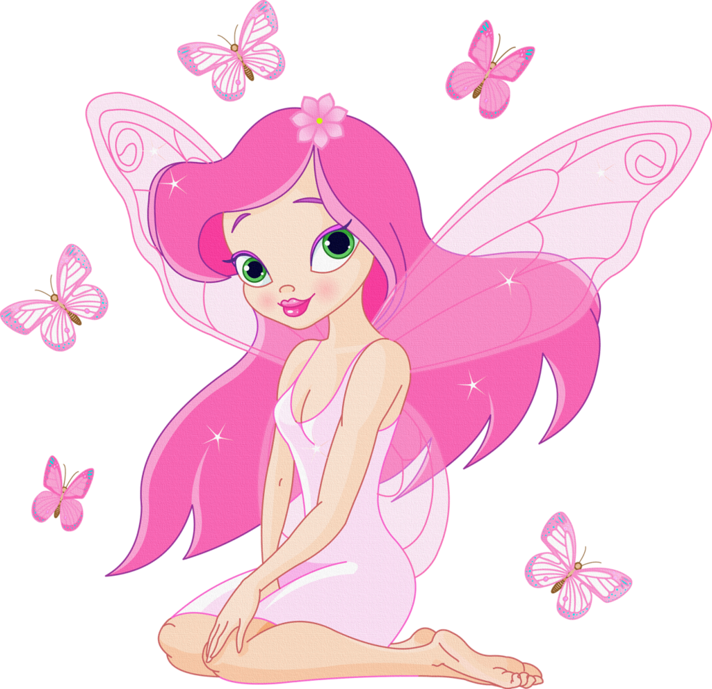 *✿**✿*alas*✿**✿* - Pink Fairy (1024x991), Png Download