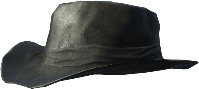 Fo4blackcowboyhat - Fallout 4: Nuka-world (674x388), Png Download