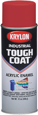 Tough Coat 16-oz. Mach.dark Gray Acrylic Ena (200x400), Png Download