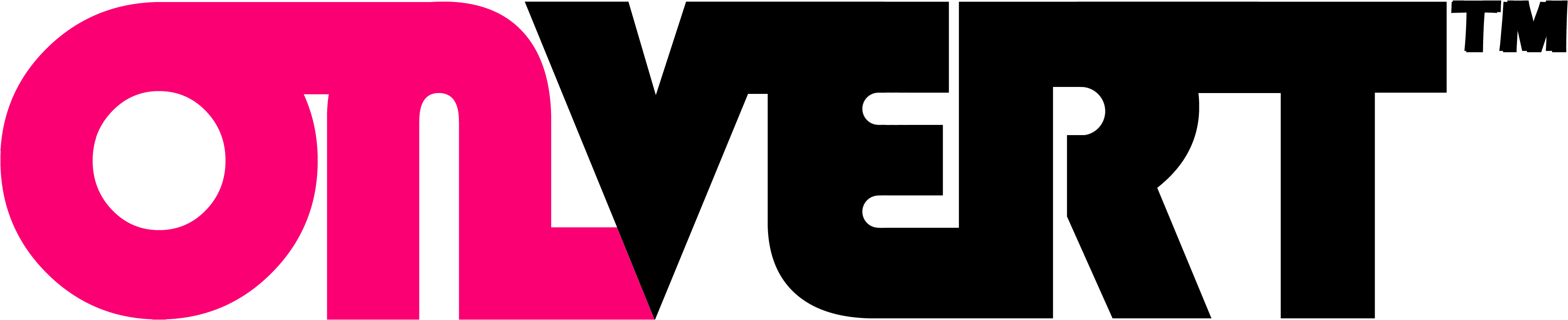 Onvert Logo Transparent Png Itunes Logo Transparent - Portable Network Graphics (4137x930), Png Download