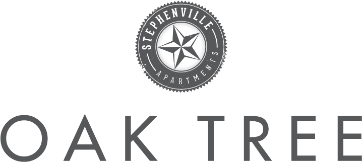 Stephenville Property Logo - Oak Tree Apartments (717x332), Png Download