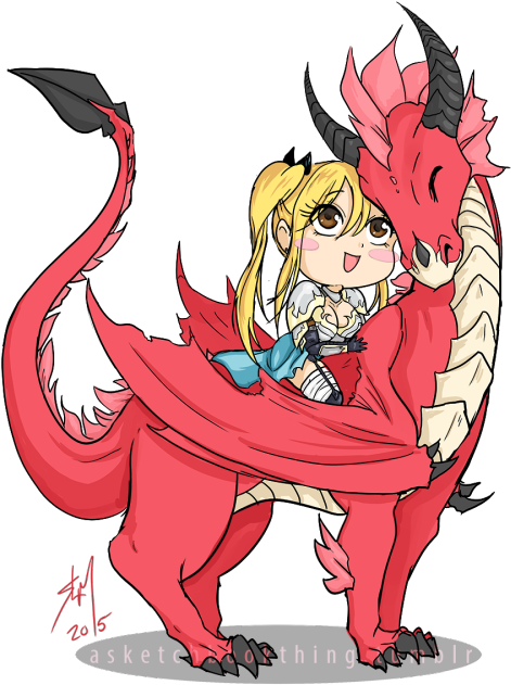 Chibi Dragon Drawing At Free For Personal Use Png Chibi - Fairy Tail Baby Dragon (500x655), Png Download