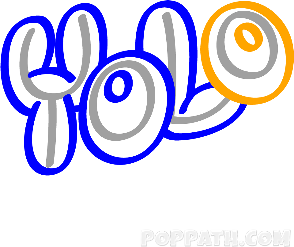 Stock 2017 Drawing Graffito - Graffiti Yolo (1000x1000), Png Download