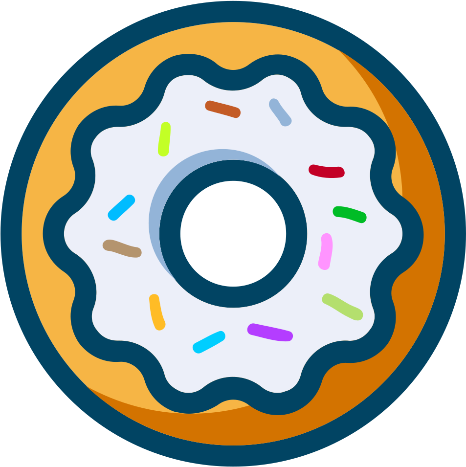 Medium Image - Doughnut (762x762), Png Download