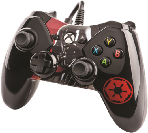 Powera Star Wars Darth Vader Official Xbox One Controller (522x467), Png Download