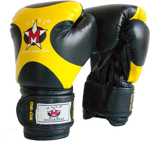 Kids Boxing Gloves Yellow - Boxing (600x600), Png Download
